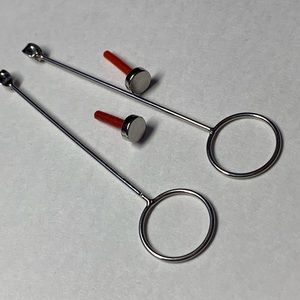 Circle drop Earrings